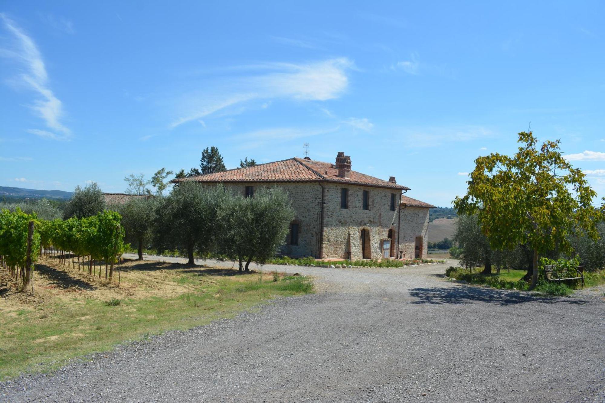 Agriturismo Melariano Castelnuovo Berardenga Exteriör bild